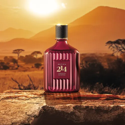 Botica 214 African Sunrise Fougére Amadeirado Eau De Parfum 90Ml - Imagem 3