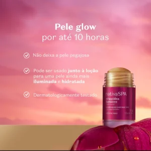 Iluminador Corporal Stick Nativa Spa Orquídea Lumière 30G