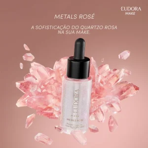 Primer Facial Líquido Metals Rosé Eudora Make 32Ml