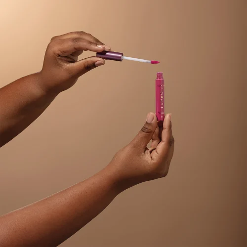Batom Líquido Rosa Pink Turbinado Semi Mate Turbo Soul 5Ml - Imagem 6